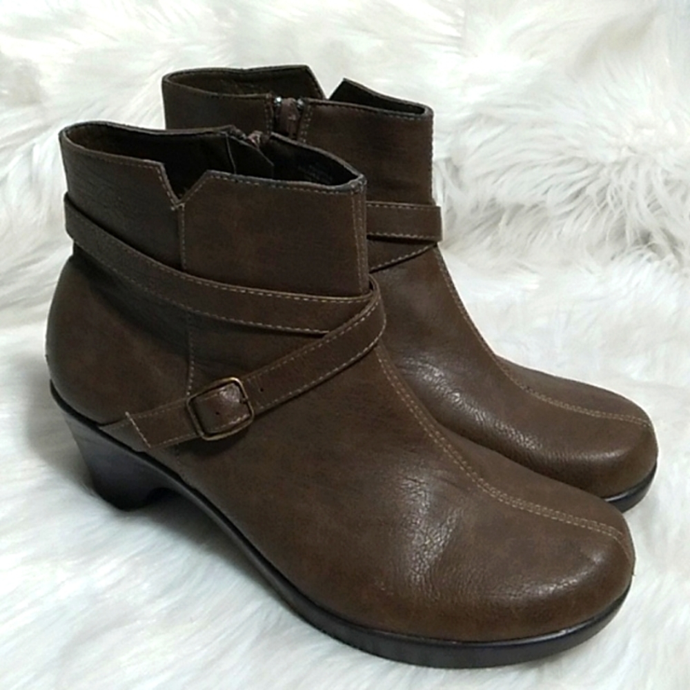 Vestiture Inside Zip Zena Boots PU Upper Sz.10M Light Signs Of Use (X-338)